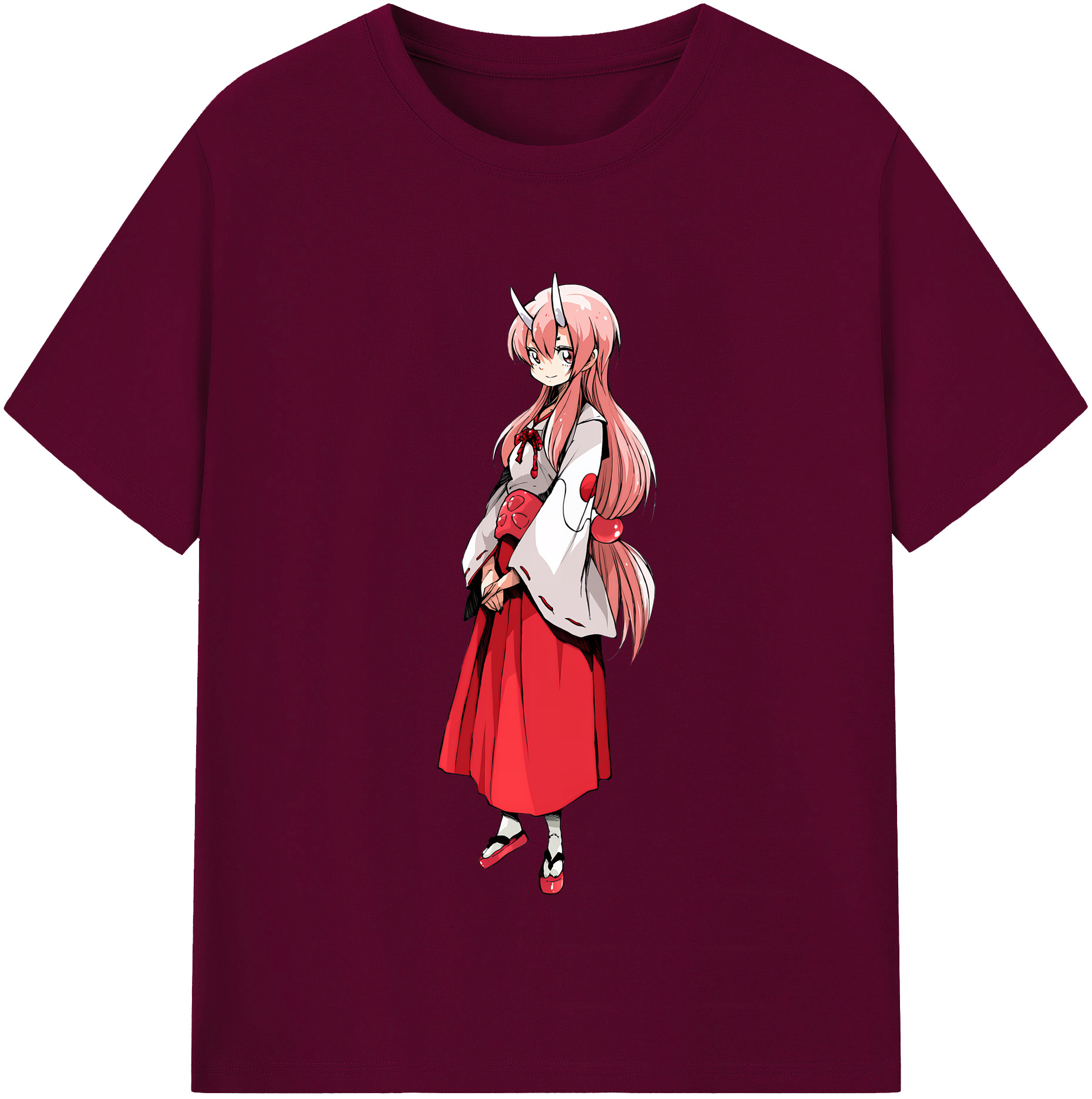 （画像用） 転スラ Regarding Reincarnated to Slime レディースカジュアルプリントTシャツ（綿100％）